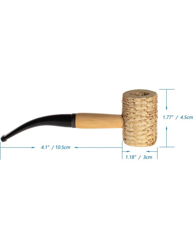 Accesorio de disfraz pipa falsa Joy Join para Halloween