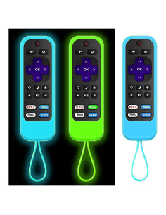 Funda de Control Remoto Taiyiluo para Roku 4K+ 2021 - Brilla en la Oscuridad