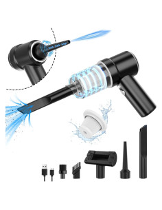 Aspiradora de Mano Inalámbrica HCRTGAY 13000pa con Luz LED