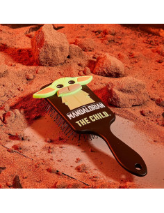 Cepillo Desenredante Disney Yoda Bebé Negro 22x7cm para Cabello 2