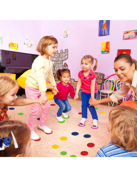 30 Puntos de Alfombra Reutilizables Apipi - 10 cm Coloridos 30 Puntos de Alfombra Reutilizables Apipi - 10 cm Coloridos