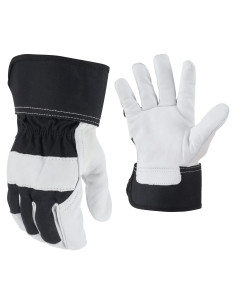 Guantes de trabajo AWP X-Large cuero de cabra y algodón