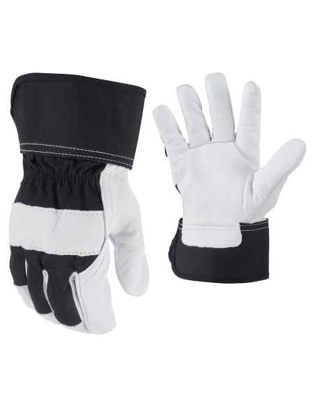 Guantes de trabajo AWP X-Large cuero de cabra y algodón