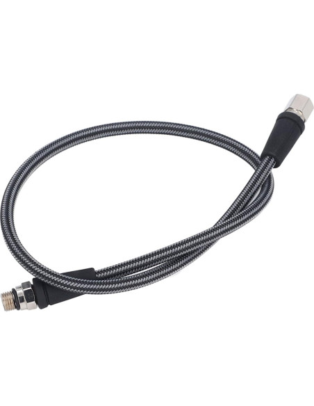 Manguera de Buceo Alta Presión Keenso 65cm Fibra Carbono