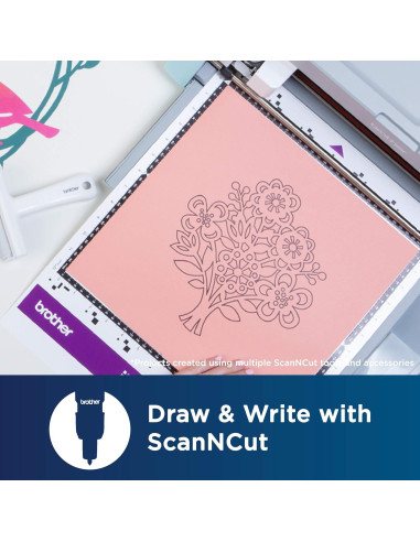 Conjunto de Plumas Brother CAPEN1 para Manualidades - 6 Colores