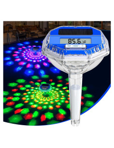 Termómetro Flotante Solar Sinbyuer CT910L para Piscina - Pantalla LCD