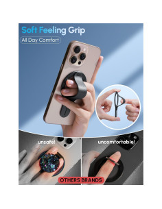 Soporte Magnético GripMate para iPhone 16/15/14/13/12 - Negro 2