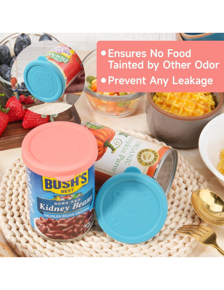 2 Tapas de Silicona para Latas de 3 Pulgadas Purekra