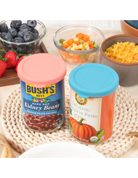 2 Tapas de Silicona para Latas de 3 Pulgadas Purekra