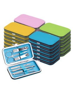 Set de Manicura y Pedicura Terdey 8 en 1, Acero Inoxidable