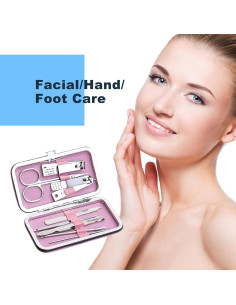 Set de Manicura y Pedicura Terdey 8 en 1, Acero Inoxidable 2