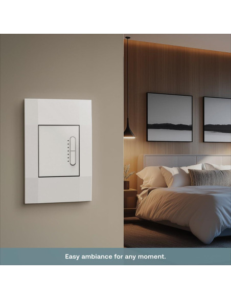 Atenuador Inteligente Deako Master Wi-Fi 2.4 GHz, Blanco