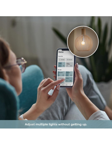 Atenuador Inteligente Deako Master Wi-Fi 2.4 GHz, Blanco