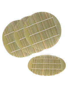 Forros de Vapor de Bambú Verde BambooMN 16.5 cm - 4 Piezas