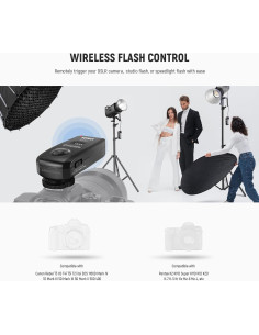 Disparador Inalámbrico de Flash NEEWER FC-16 para Canon 2