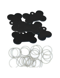 Etiquetas de Identificación para Perros StayMax Hueso 20pcs
