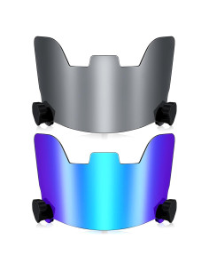 Viseras de Fútbol Kanayu 2 Pcs para Casco - Protección Ocular