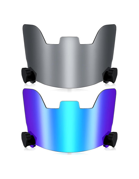 Viseras de Fútbol Kanayu 2 Pcs para Casco - Protección Ocular