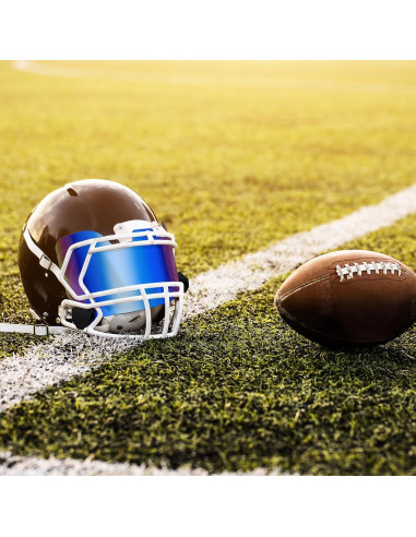 Viseras de Fútbol Kanayu 2 Pcs para Casco - Protección Ocular