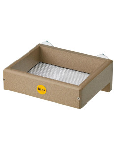 Comedero de Plataforma en Ventana Birds Choice SNWM100 - Taupe