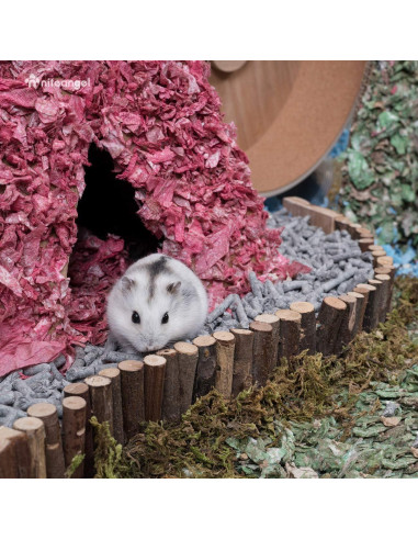 Puente Suspendido Niteangel para Hámster 55.1 cm - Escalera de Madera