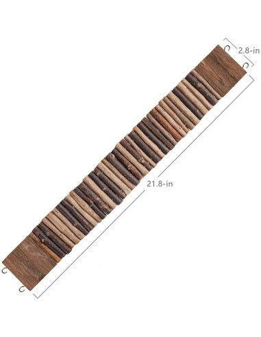 Puente Suspendido Niteangel para Hámster 55.1 cm - Escalera de Madera