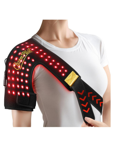 Almohadilla de Terapia de Luz Roja Charmpilot para Hombro 86 LEDs