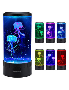 Lámpara de Medusas Relity con Control Remoto y Luz Colorida