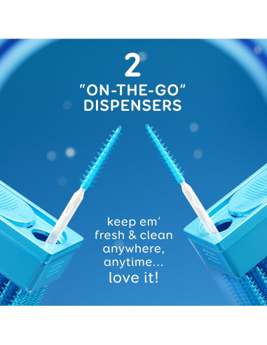 Palillos Dentales Suaves Grin Mint 90 Unidades Cerdas Flexibles