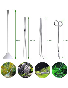 Kit de Inicio para Acuario SENSTREE con Termómetro y Herramientas 2