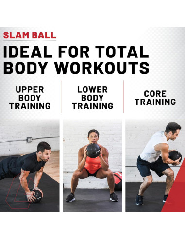 Bola de Golpeo con Peso Lifeline 2.72 kg para HIIT y Fitness