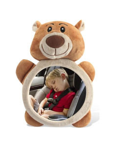 Espejo Retrovisor para Bebés DUSCOKE Oso 26.5x20.5cm