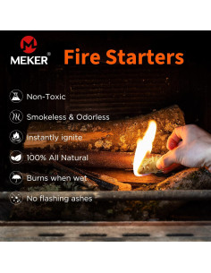 Encendedores MEKER de Fuego 32 - Naturales y Ecológicos 2