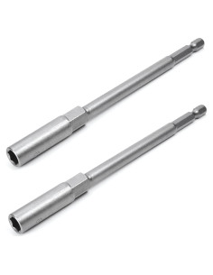 Portabrocas Utoolmart 2 Piezas 1/4" Hexagonal 150mm