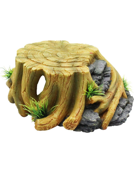 Plataforma de Sol para Tortugas Clyairmao 28x14.7 cm Resina