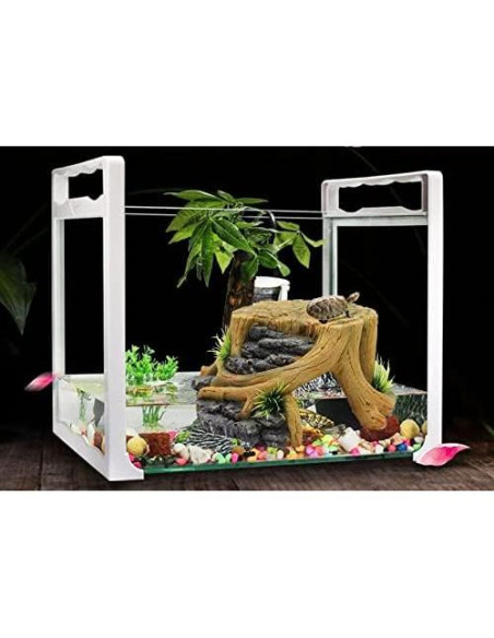 Plataforma de Sol para Tortugas Clyairmao 28x14.7 cm Resina