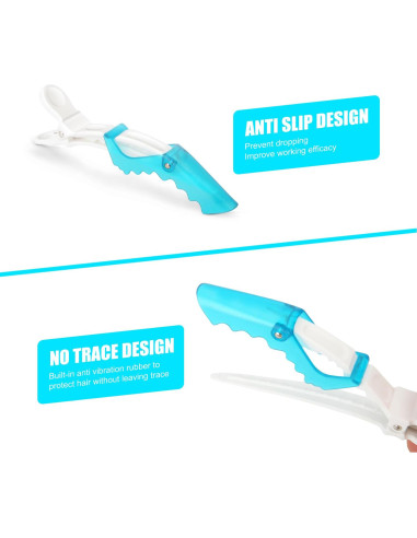 Clip de Cabello Premium MEN'S GROOMING BARBER PRO - Paquete de 10