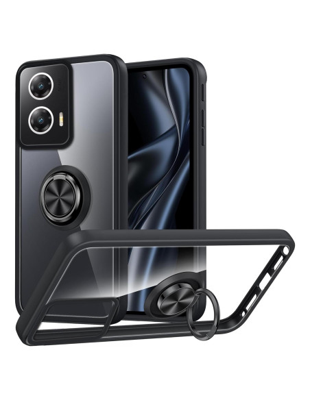 Funda Transparente Silverback para Moto G Stylus 5G 2024 con Anillo Funda Transparente Silverback para Moto G Stylus 5G 2024 con Anillo