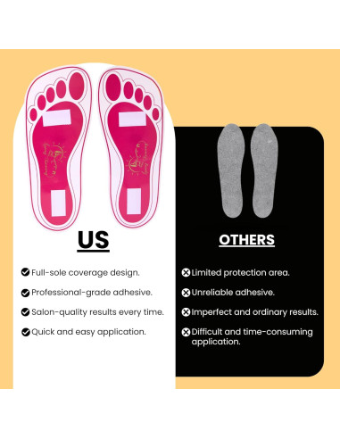 120 Pares Almohadillas Desechables Bronceado HeeStar 27.69 cm