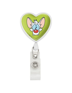 Portador de Identificación Retráctil Corazón Graphics & More
