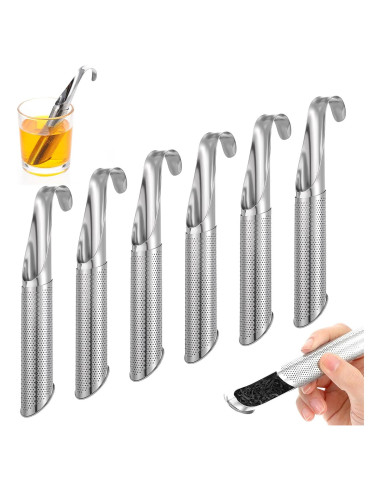 6 Infusores de Té de Acero Inoxidable JOUTYFOR 14.5 cm