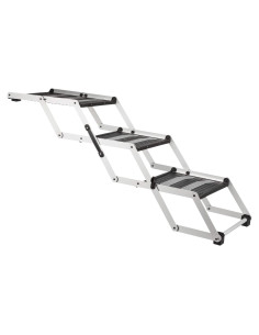 Escalones Plegables TRIXIE para Perros hasta 75 kg Ajustables 49.5-69.5 cm