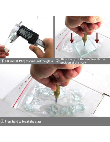 Paquete de 2 Punch Automático de Centro PAMISO 12.95 cm