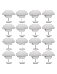 Pinzas de Edredón Potanro Grises 16 Pcs Clips Reutilizables