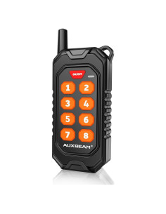 Control Remoto Inalámbrico Auxbeam RC-800 para Panel 8 Gang