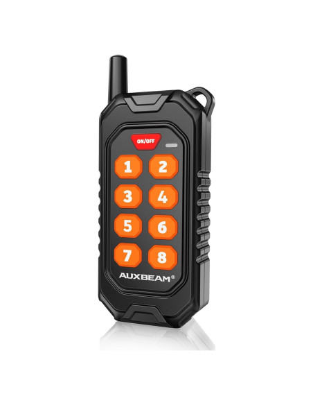 Control Remoto Inalámbrico Auxbeam RC-800 para Panel 8 Gang