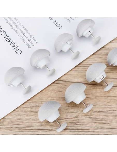 Pinzas de Edredón Potanro Grises 16 Pcs Clips Reutilizables