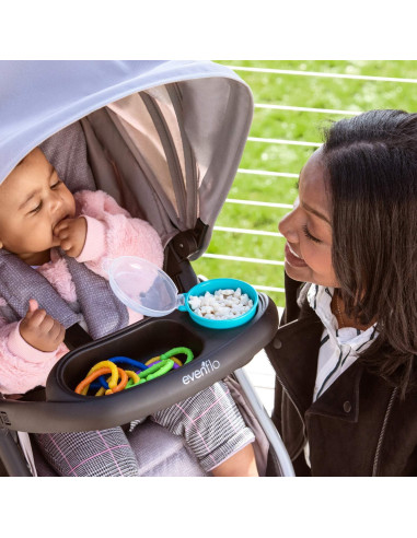 Bandeja de Snack para Niños Evenflo con Taza Removible