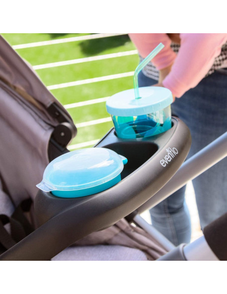 Bandeja de Snack para Niños Evenflo con Taza Removible