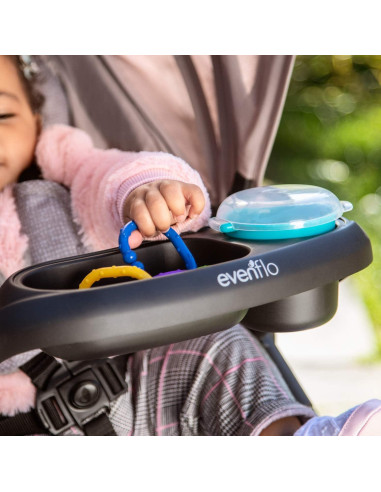 Bandeja de Snack para Niños Evenflo con Taza Removible